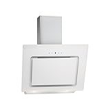 Bomann DU 771 G Kopffreie Vertikal-Dunstabzugshaube/ A / 60 cm / weiß / LED-Display