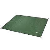 Terra Hiker Camping Zelt Tarp, Outdoor Plane, wasserdichte Picknickdecke mit Tragetasche (Dunkelgrün M: 180 cm x 220 cm)