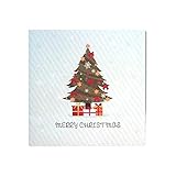 Weihnachten Pop Up Karte Weihnachten Gruß Papercraft-Karte Mit Umschlag Weihnachtsgrußkarten 3D Pop Up Weihnachtskarten Weihnachtsbaum Karten Mit Umschlägen Weihnachtsbaum Postk