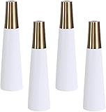 ZZYE Möbelfüße Beine Holztisch Set von 4 Einstellbare Messinghülse Gerade Konische Massivholz Konische Ersatzmöbelfuß for Schlafsofa Schrank for Schrank Stuhl Couch Tischfüße (Size : 18cm)