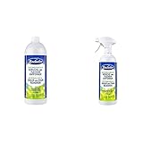 Bactador Geruchsentferner und Fleckenentferner Konzentrat 1L & Geruchsentferner und Fleckenentferner Spray 750ml - Mikrobiologischer Geruchsneutralisierer und Enzymreinig