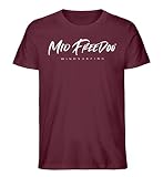 Windsurfing - Herren Premium Organic Shirt -L-Burgundy