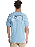 Quiksilver Mens Night Fishing Tee (Dusk Blue, X-Large)