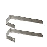 GoldPaddy Hochwertige Etagenbett-Leiterhaken, robuste Hakenhalterungen für Bett-Dekoration, Werkzeug, Innenbreite 3,6 cm - 5,5 cm x Länge 16 cm, 2 Stück