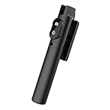 Bluetooth Selfie Stick Stativ,Erweiterbar 3 in 1 Selfie Stange Wireless Selfie-Stange Stab 360°Rotation Bluetooth-Fernauslöse für iPhone/Samsung/Huawei/GoPros/Digitalkameras Handy Zubehör (Black)