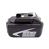 CYDZ® BL1850 18V 5000mAh Ersatzakku für Makita 18V BL1850B BL1850 BL1840B BL1840 BL1830B BL1830 BL1850 BL1835 BL1845 BL1815 194205-3,194309-1,194204-5,196399-0,196673-6, LXT-400