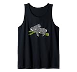 Koala süßes Beuteltier schlafend Tank Top