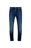 7 For All Mankind Mens Skinny Jeans, Dark Blue, 36