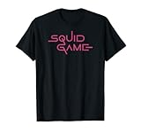 Squid Game Pink Logo T-S