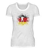 Biathlon Deutschland T-Shirt | Geschenk für Wintersportfans Damen S