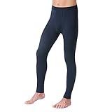 HERMKO 3540 Herren Lange Unterhosen mit Eingriff und Weichbund aus 100% Bio-Baumwolle in Feinripp, Größe:D 7 = EU XL, Farbe:M