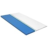 Matratzenauflage 160x200 cm viskoelastischer Memory-Schaum 6