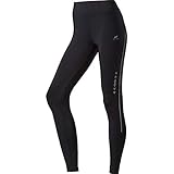 Pro Touch Damen Tight lang Palani III Laufhose, Black/Black, 36