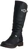 Rieker Damen 94772 Mode-Stiefel, schwarz, 39 EU