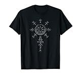 Klassisches Keltischer Vikinger Vegvisir Kompass Wikinger T-S