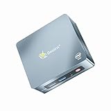 Beelink Mini PC GK35 with J3455(up to 2.3GHz) Windows 10 Pro, 8G DDR3/256G SSD Mini Computer, 4K HD,BT4.0, Dual HDMI Ports, 2.4G/5G Dual WiFi, Gigabit Ethernet, Mini Dual Desktop-Comp