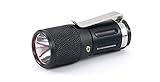 Foursevens Mini Turbo MKIII EDC LED-Taschenlampe mit Clip und Magnetfuß, 6 konfigurierbare Modi, Stroboskop, SOS & Beacon, RCR123A Hochentladungs-Li-Ionen-Akku im Lieferumfang enthalten (nur Licht)