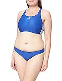 adidas Damen Fit 2pc 3s Bikini, Blau/Weiß, 30