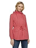 TOM TAILOR Damen 1024468 Short Parka, 12230-Smooth Papaya Red, M