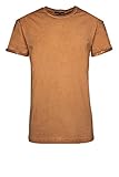 Tigha Herren T-Shirt Zander Vintage Gelb M