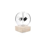 Kikkerland Deko, Holz, Glass, Transparent, 11.8 x 11.2 x 15.9
