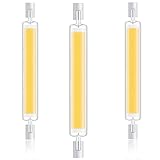 R7s LED 118mm Dimmbar 30W Stablampe Ersetzt R7S 300W Halogenstab, 360° Highlight LED Bulbs R7S 118mm COB LED Linear für Baustrahler/Deckenlampe, 3PCS