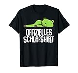 Offizielles Schlafshirt Pyjama Frosch Kröte Lustig Geschenk T-S