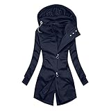 GFGHH Sweatjacke Damen Oberteile Drucken Lange Ärmel Hoodie Sweatshirt Jacke Pullover mit Einstellbarer Kordelzug Sportbekleidung Reißverschluss Taschen Kapuzenjacke Mantel Stehkragen Outdoorjack