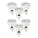 TBE Lighting LED-Leuchtmittel, MR11, 3 W, 2-polig, GU4-Sockel, entspricht 25 W, 12 V AC/DC, energiesparende LED-Leuchtmittel, 180 Lumen, 20.000 Stunden Lebensdauer, 6000 K Tageslichtweiß