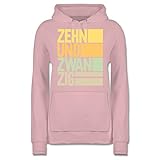 Geburtstagsgeschenk Geburtstag - Zehnundzwanzig - 30ter Geburtstag - M - Hellrosa - 30. Geburtstag - JH001F - Damen Hoodie und Kapuzenpullover für F