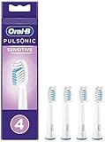 ORAL-B Pulsonic Sensitive Aufsteckbürsten für Schallzahnbürsten 4 S