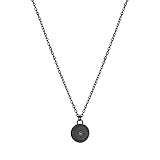 Liebeskind Berlin Kette aus Edelstahl in Schwarz LJ-0557-N-45