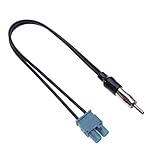 Dual Fakra Auto Antennenadapter von Keple | Vehicle Aerial Adapter Doppel Fakra nach DIN (Motorola Typ) Stecker für Diversity Antennensy