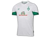 UMBRO Herren Werder Bremen 21-22 Auswärts Trikot weiß XL