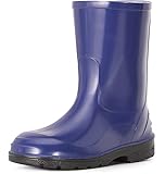 Ladeheid Kinder Mädchen Jungen Gummistiefel Regenstiefel LA-939 (Blau-2, 22 EU)