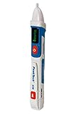 PeakTech 1031 – Kontaktloser AC Spannungsprüfer mit LED Signal Lampe & Vibration, 50 - 1000 V AC Betriebsbereich, Berührungsloser Spannungstester, Strom Prüfgerät, Stift Multimeter - 155 x 25