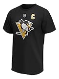 Fanatics - NHL Pittsburgh Penguins Iconic Name & Number Crosby Graphic T-Shirt - Schwarz Farbe Schwarz, Größe XXL