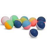 Oyria 10Pcs Ping Pong Bälle Farbige Ping Pong Ball DIY Spiele Spaß Kunst Pong Bälle Unterhaltung Tischtennisbälle für Kinder Party Favor Party Family Shool G