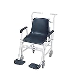 Joyfitness Mechanische Rollstuhlwaage Mit Fußstützen, Krankenhaus-Rollstuhlwaage 440 Lb Kapazität Rehabilitation Rollstuhlwaage, Zum Wiegen, Die Schwierigkeiten Haben, Alleine Zu S