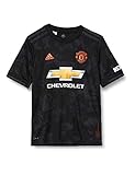 adidas Kinder MUFC 3 JSY Y T-Shirt, Negro, 176