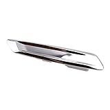 WEIJUN Körperstyling-Kits 51137336645 Auto ABS ABS LINKEN Chrome Außenseite Front Fender Trim Molding Panel Cover Fit for BMW F10 Sedan 2013 2014 2015 2016