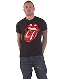 The Rolling Stones T Shirt Christmas Tongue Band Logo Nue offiziell H