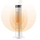 KLLKR Elektrische Heizung 2 IN 1PTC Keramik-Raumheizung für den Innenbereich Tragbare Raumheizung Luftbefeuchter Fernbedienung Einstellen des Thermostat-Timers und der O