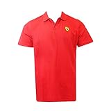 Ferrari Herren SF Poloshirt T-Shirt, Rot, L