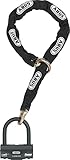 ABUS 20328701 Kettenschloss SRA Granit 58 Loop, Schw