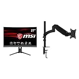 MSI Optix MAG272CQR-002 + MAG MT81-XX - Gaming Monitor + M