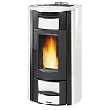 Dal Zotto 1274911 Marta Idro 2.0 wasserführender Pelletofen Stahl Weiß/A+