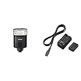 Sony HVL-F32M Systemblitzgerät für für Multi-Interface-Zubehörschuh & Acc-TRW Akku Zubehör Kit mit BCT-RW Ladegerät und NPFW50 W-Serie Li-Akku (geeignet für A6000 Serie, A7 Serie und RX10 Serie)