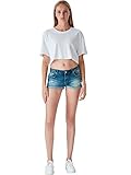 LTB Jeans Damen Judie Jeans-Shorts, Laine Wash 53707, XS