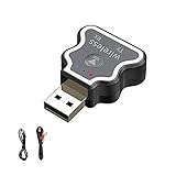 USB Bluetooth 5.0 Wireless Adapter, Sender und EmpfäNger 3-in-1 Low-Power Wireless Audio Adapter mit 3,5mm AUX/RCA Kabel, Geeignet füR PC/TV/KopfhöRer/Auto/Heim/Stereo Soundsy